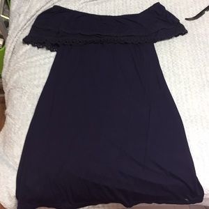 Navy blue dress